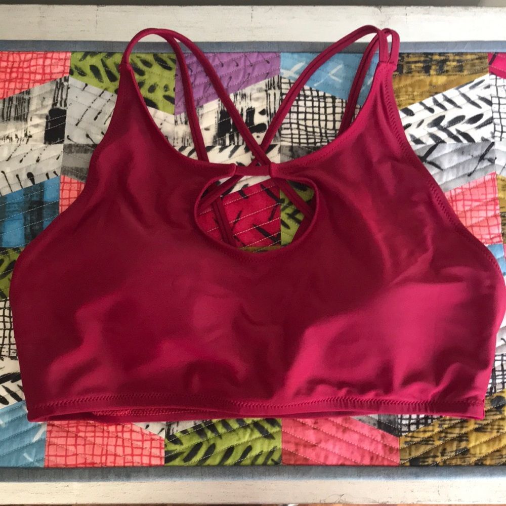 Lalavava Bikini Top sz M NWT